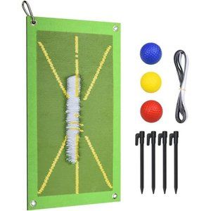 Golf Training Mat Swing Detection Batting, Premium Golf Impact Mat